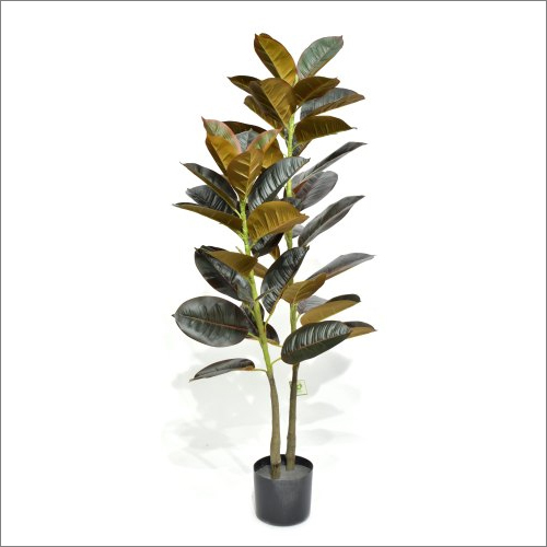 Washable 4 Feet Artificial Rubber Plant