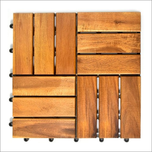 Non-Slip Woodeen Deck Flooring Tiles