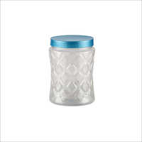 Diamond Designed Plastic Jar