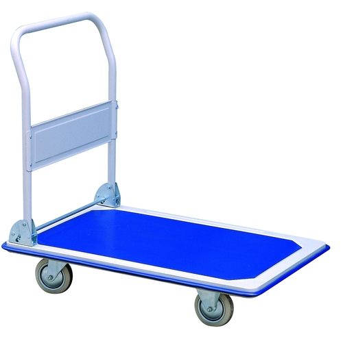 Blue Industrial Trolley