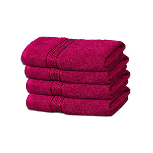 Multicolor Plain Towel Terry
