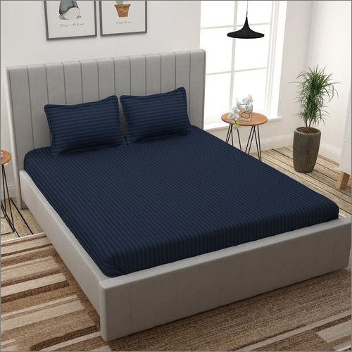 Blue Fitted Bedsheet