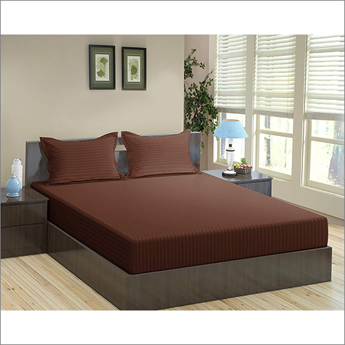 Brown Fitted Bedsheet