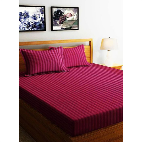 Maroon Fitted Bedsheet