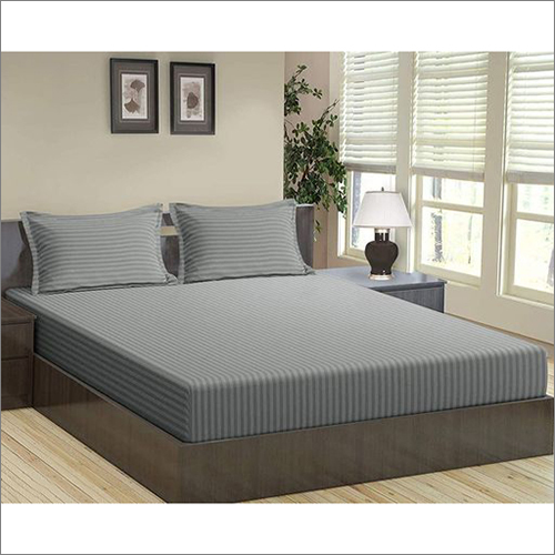 Grey Fitted Bedsheet