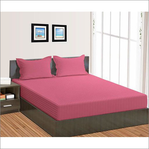 Pink Fitted Bedsheet