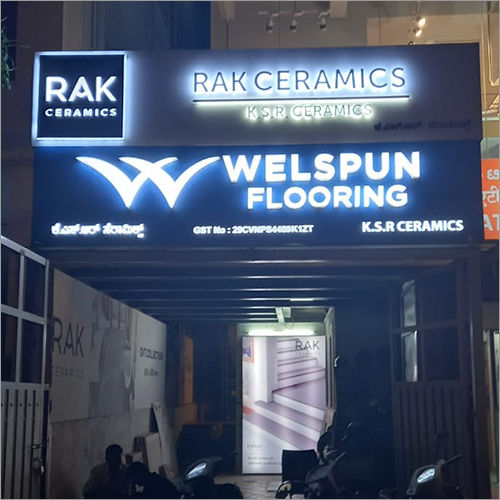 3D Led Signage Board Application: Promotions