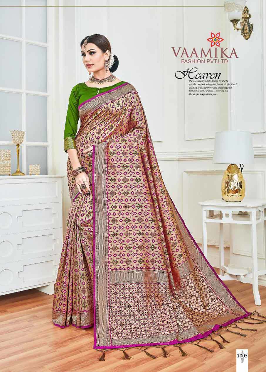 Butterfly Art Silk Designer Saree Set Supplier