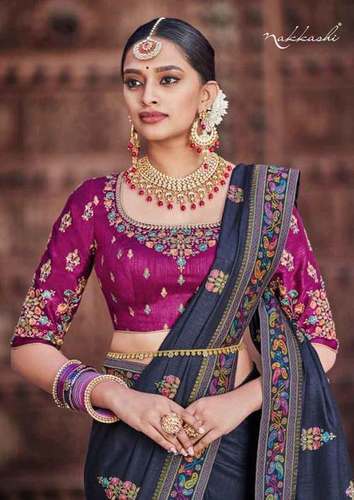 Resham Silk Saree Catalogue Manufacturer