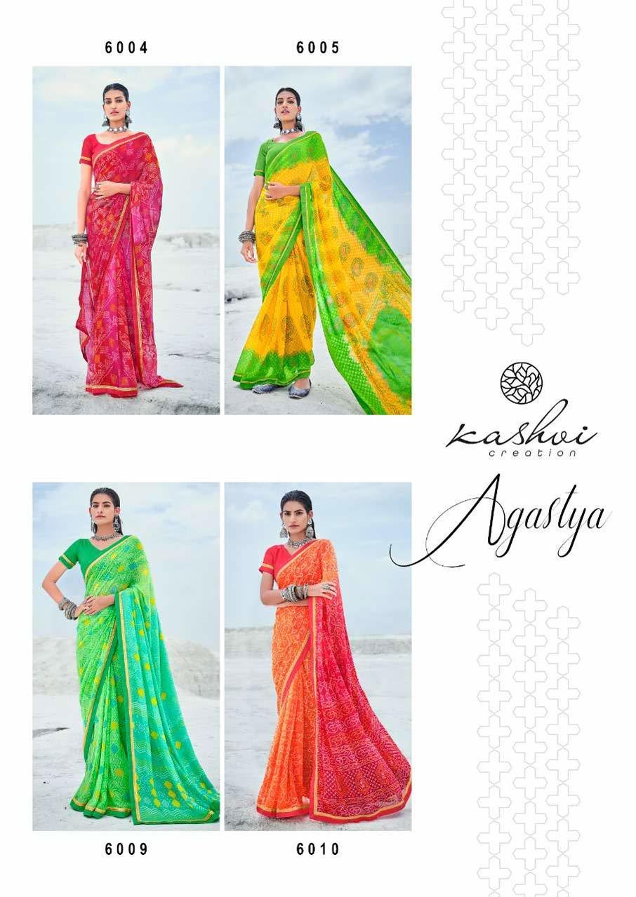 Lt Fabrics Kashvi Agastya Georgette Daily Wear Sarees