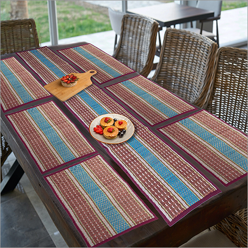 Washable Dining Table Mat Set