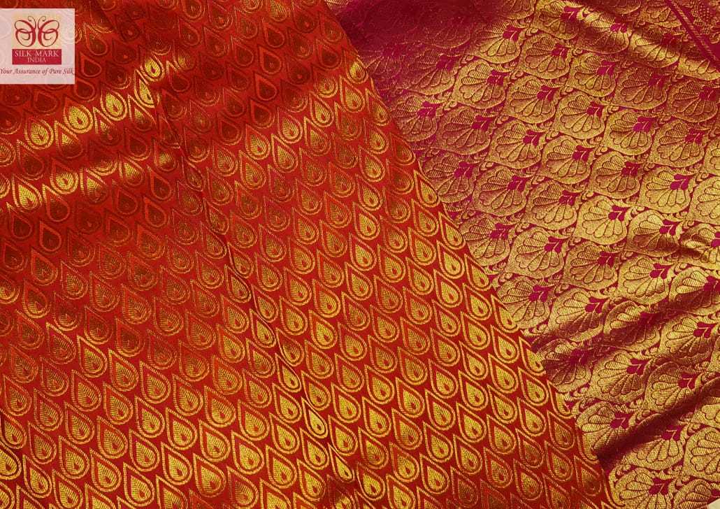 Kanchipuram Bridal Wear Silk Saree