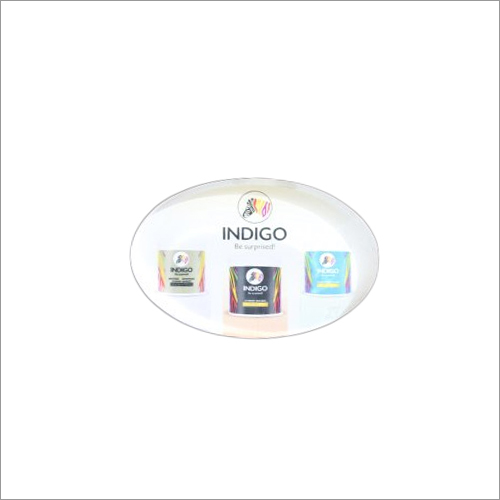 Oval Shaped Acrylic Paper Weight - Acrylic Material | Custom Sizes: 72x72, 80x80, 80x55, 98x73, 85x38, 108x65, 42x81