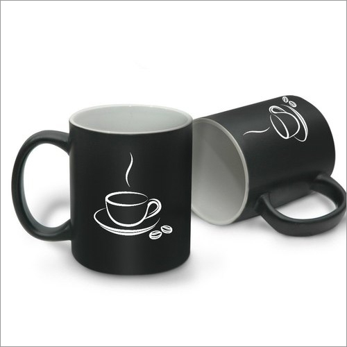 Black Coffee Tea Magic Cup Mug
