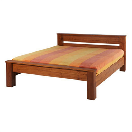 Teak Wood Double Bed