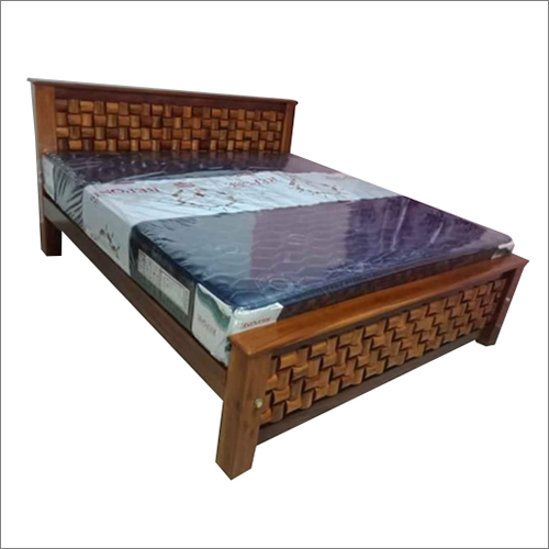 Teak Wood Designer Bed