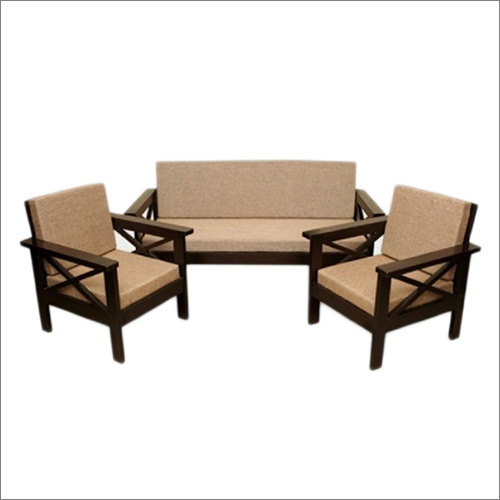 Brown Five Seater Sofa Set