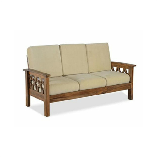 Brown Three Seater Sofa