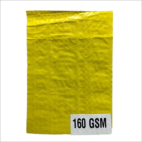 160 GSM Yellow HDPE Tarpaulin