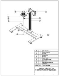 Pneumatic Cylinder Operated Grease Transfer Barrel Pump