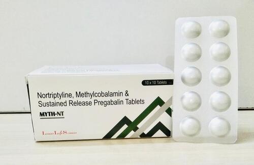 Nortriptyline Methylcobalamin (SR) Pregabalin Tablets