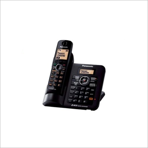 Black Panasonic Kx-Tg 3811 Cordless Telepone