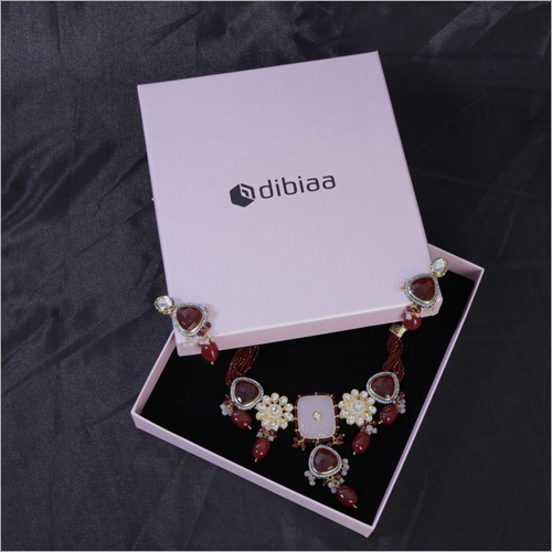 Necklace Printed Packaging Box - Other Material, Different Sizes Available | Ideal for Jewelry Gifts and Special Occasions