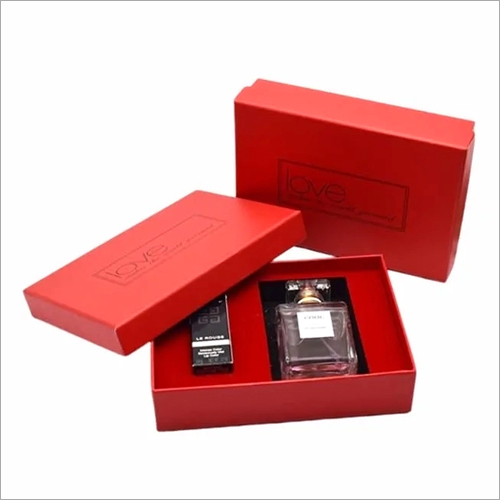 Perfume Rigid Plain Box - Cardboard Material | Ideal for Industrial Gift Packaging, Sturdy Design for Secure Storage