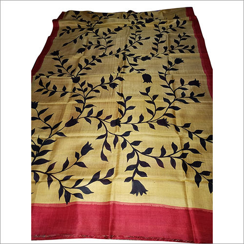 Modern Printed Silk Saree