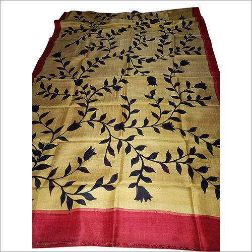 Casual Modern Printed Silk Saree