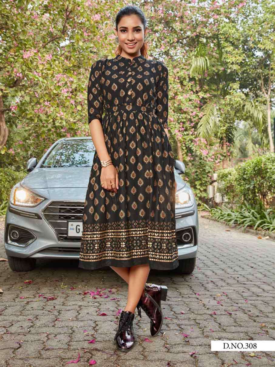 Style Out Vol 3 Rayon Slub Kurtis Collection
