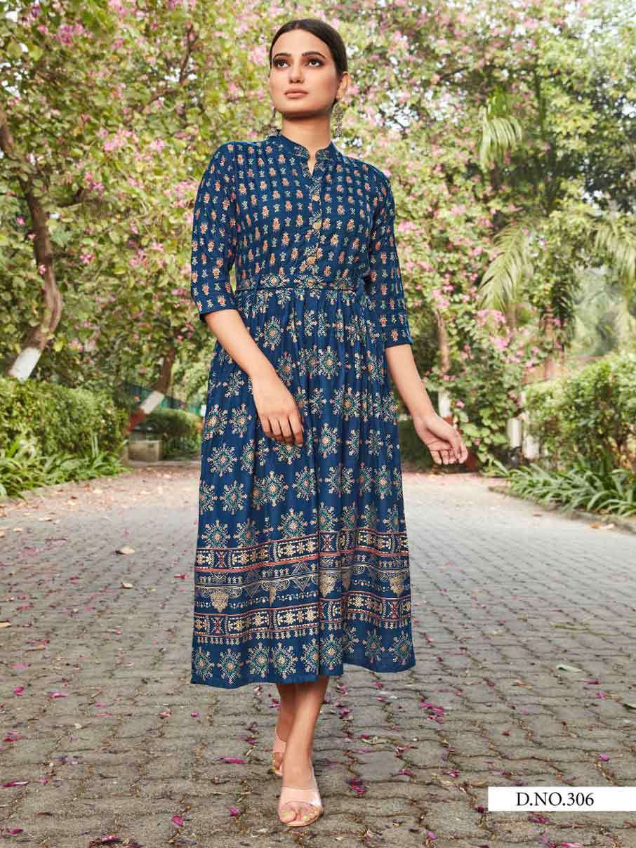Style Out Vol 3 Rayon Slub Kurtis Collection