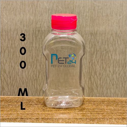 Transparent 300ml Honey Sauce Bottle