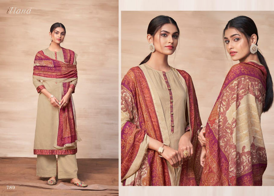 Itrana Jam Satin Salwar Suits Set Wholeseller