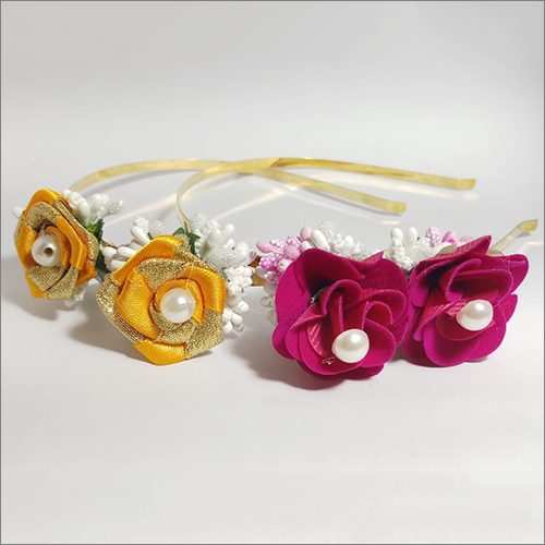 Artificial Floral Hair Bands By A2 CORPORATION