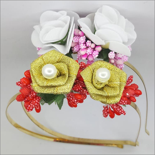 Ladies Artificial Floral Hair Bands By A2 CORPORATION