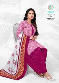 Cotton Printed Readymade Suits Set