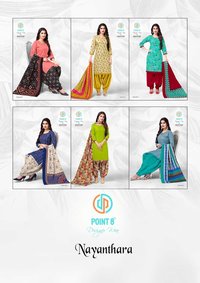 Nayanthara Vol  3 Cotton Printed Readymade Suits Set