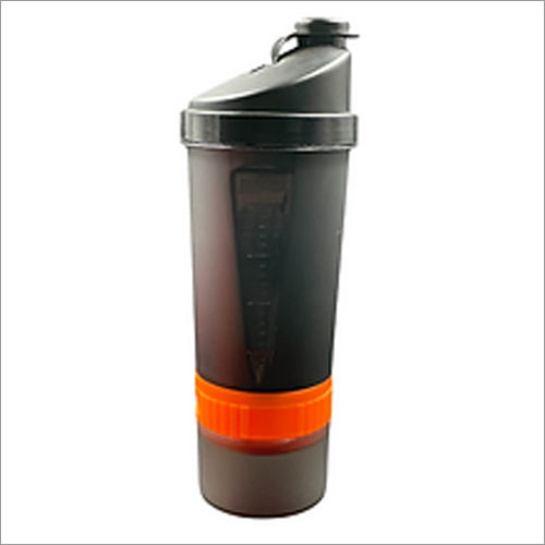 Plastic Super Shaker Big Storage Bottle With Pill Cap