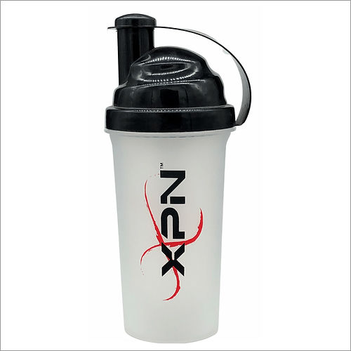 1pc Stainless Steel Shaker Cup With Scale, Double Decker Protein Shaker  With Storage For Powder