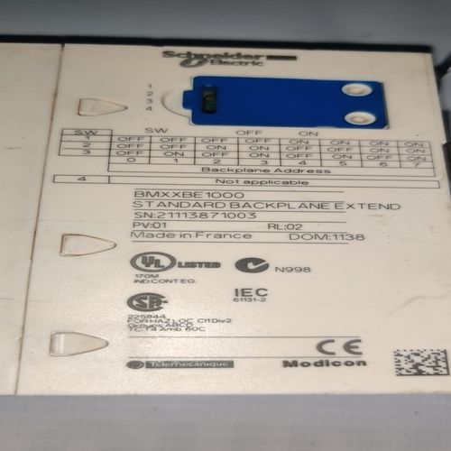 SCHNEIDER BMXXBE1000 ELECTRIC MODICON BACKPLANE EXPAANDER  MODULE