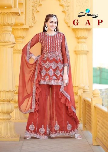 Gap Georgette Eid Special Salwar Suits Collection
