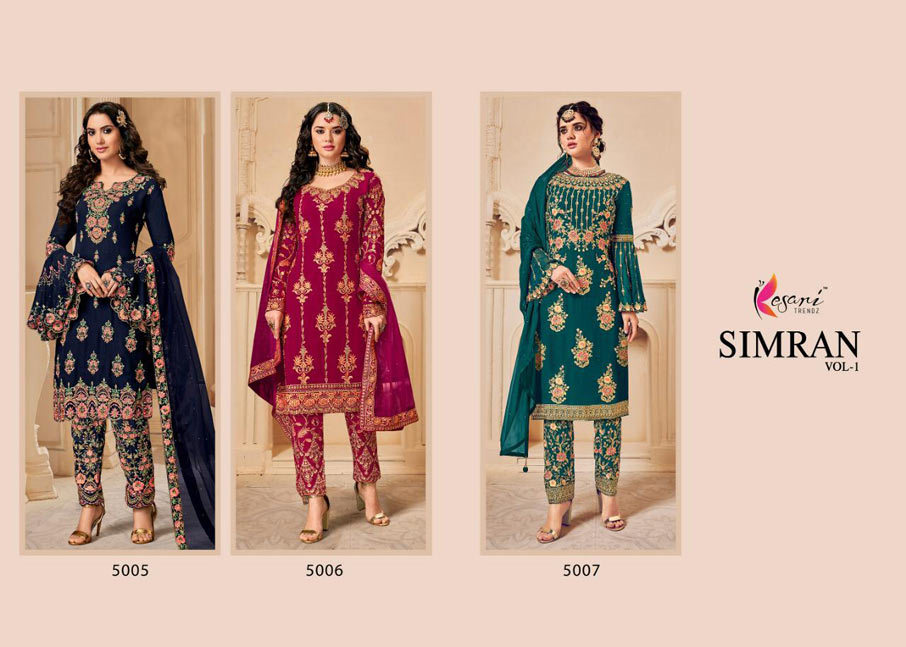 Georgette Embroidery Suits