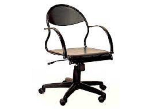 REVOLVING OFFICE METAL CHAIR