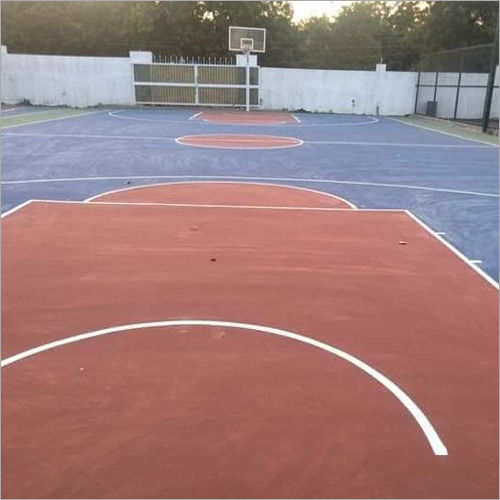 Synthetic Basketball Court