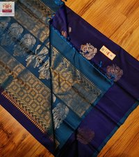 Handwoven Soft Kanjivaram Saree