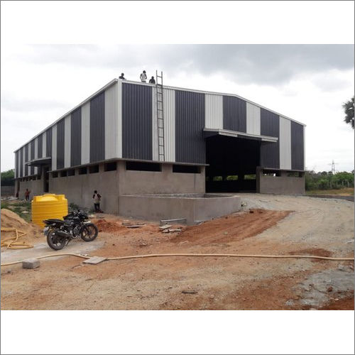 Metal Sheet Prefabricated Industrial Shed