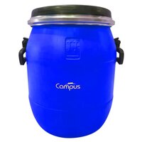 25 Litre Hdpe Open Top Drum - Color: Blue