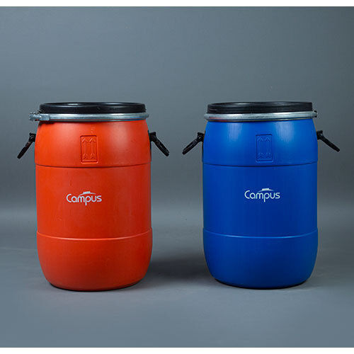 50 Litre Hdpe Open Top Drum - Color: Blue