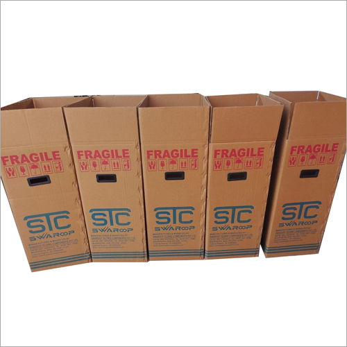 Paper Brown Printed Corrugated Box